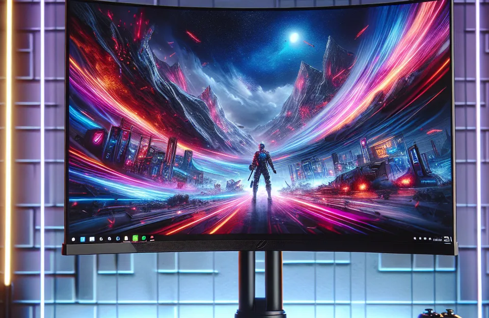 Monitor Gamer AOC Agon 32" Curvo 165Hz 1ms FreeSync