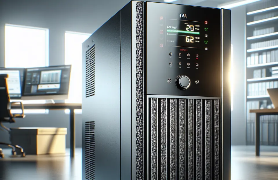 Nobreak JBR 1KVA Torre Mono 220V 900W: Potência e Proteção em Um Só Produto