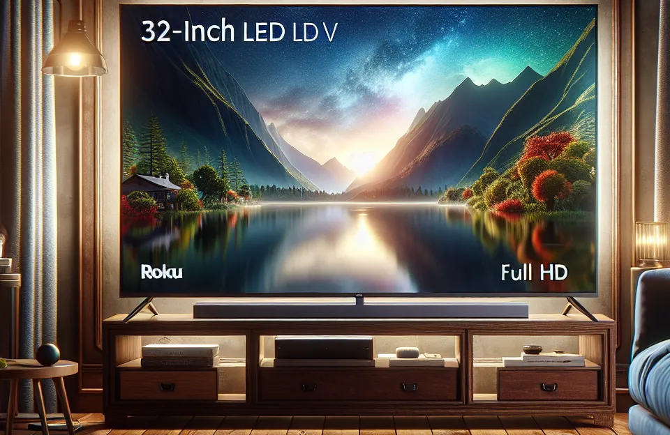 TV Semp 32 R6610 LED Full HD/Roku/Wifi Dual/USB/HDMI: Qualidade e Conectividade ao Seu Alcance