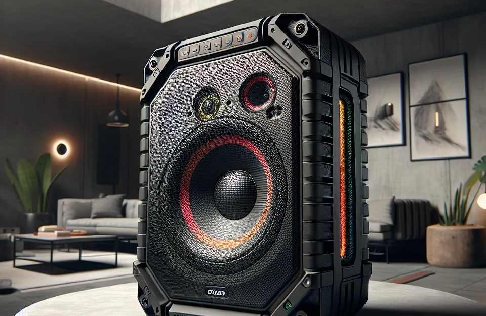 Caixa de Som Moob Groove 1200W Bluetooth 5.0 e TWS