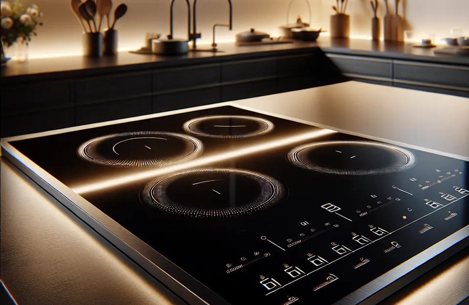 Cooktop de Indução 4 Bocas Preto com Trava de Segurança Dako Supreme 220v
