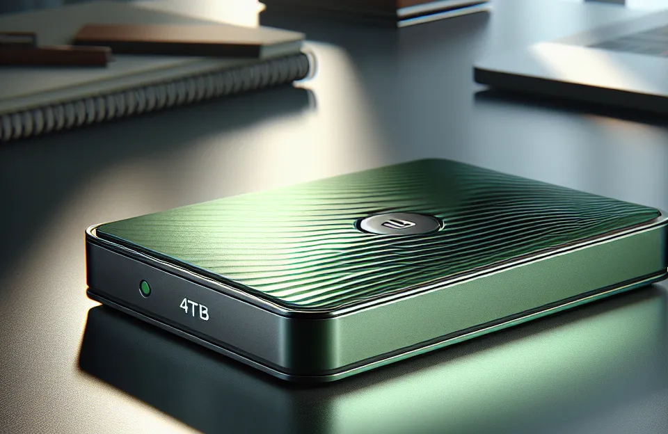 HD Externo Portátil Toshiba 4TB Canvio Advance USB 3.0 Verde: Armazenamento de Alta Performance e Design Elegante
