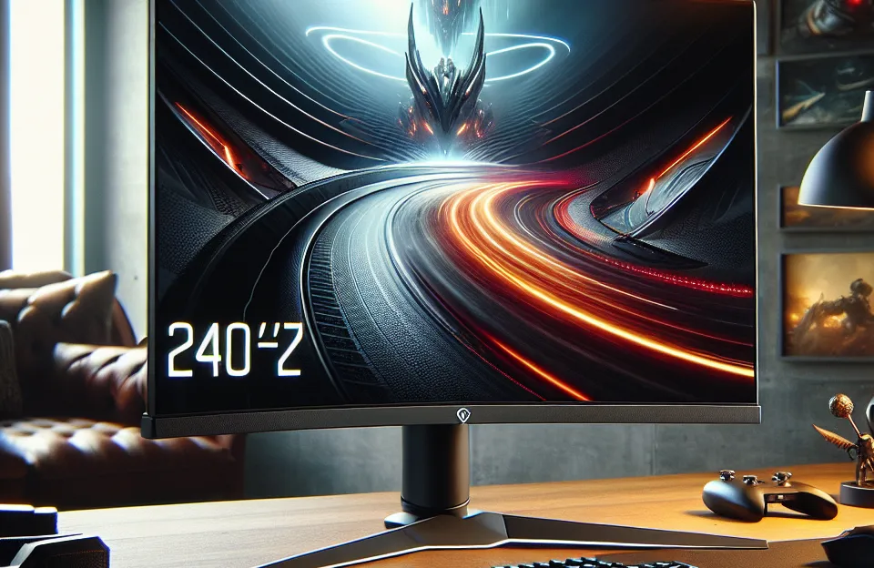 Monitor Concórdia Gamer Curvo 27'' CZ270F: 240Hz, 1ms e Resolução Full HD