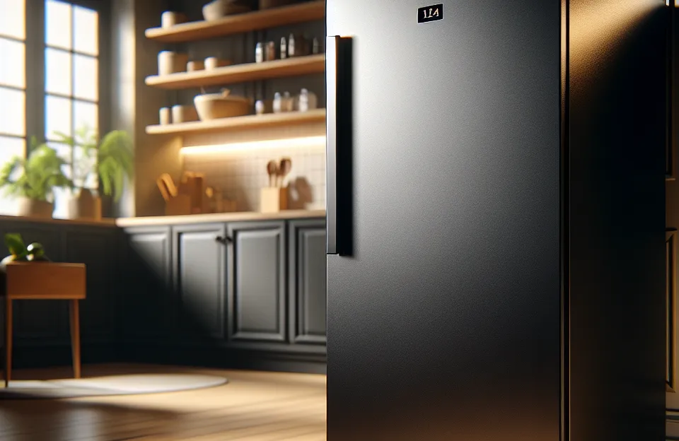 Frigobar Black Edition Preto 124 Litros Midea MRC12B2-B: Compacto e Eficiente para Sua Casa