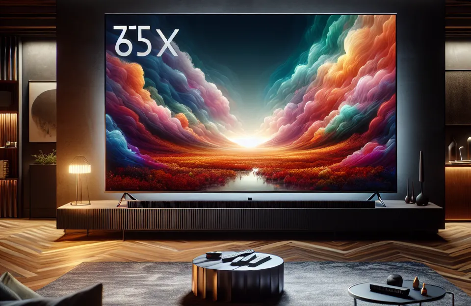 Smart TV QLED 75" 4K Toshiba 75C450NS Google TV: Imersão, Conectividade e Design Moderno