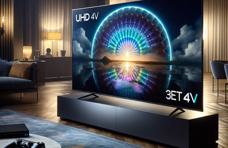Samsung Smart TV 50" UHD 4K 50DU7700 - Processador Crystal 4K, Gaming Hub: Desempenho e Qualidade Visual de Ponta