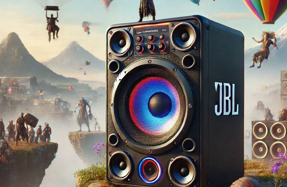 JBL Party Box Stage 320: Potência e Versatilidade em Uma Só Caixa
