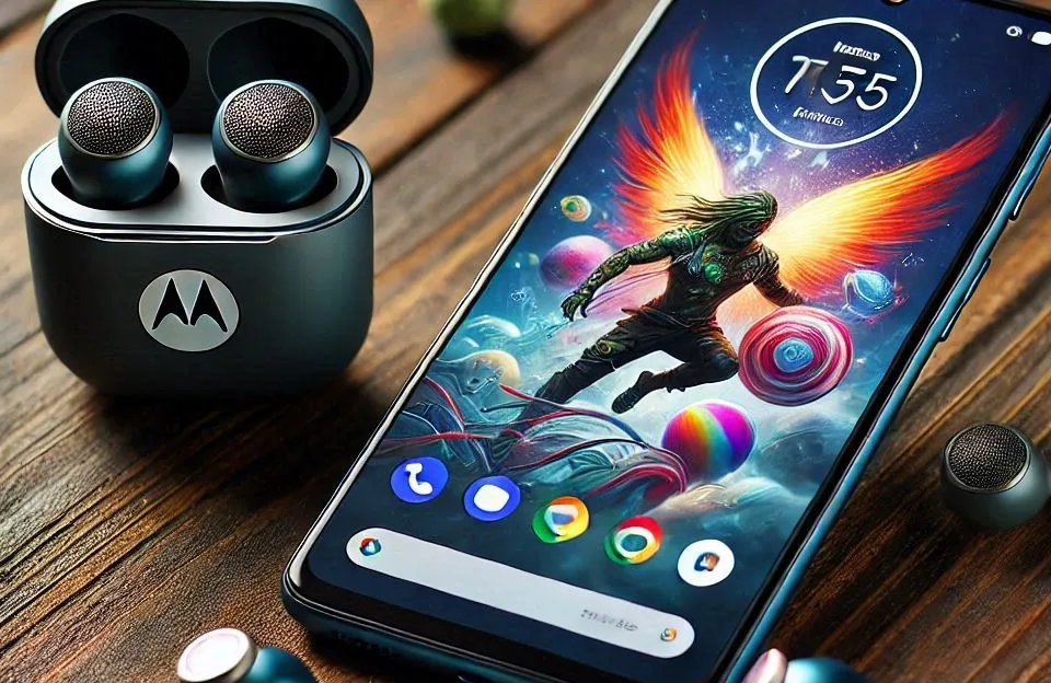 Motorola Moto G75 5G com Moto Buds: Desempenho e Resistência