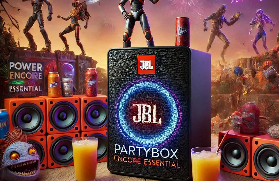 JBL Partybox Encore Essential: Potência, Luzes e Resistência em Uma Só Caixa