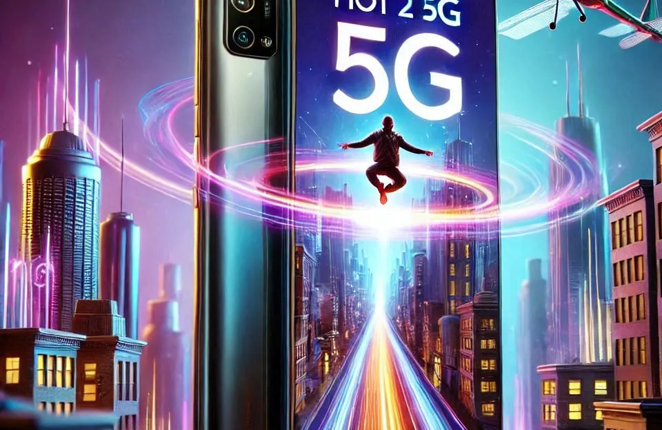 Smartphone INFINIX HOT 20 5G: Velocidade e Desempenho Surpreendentes