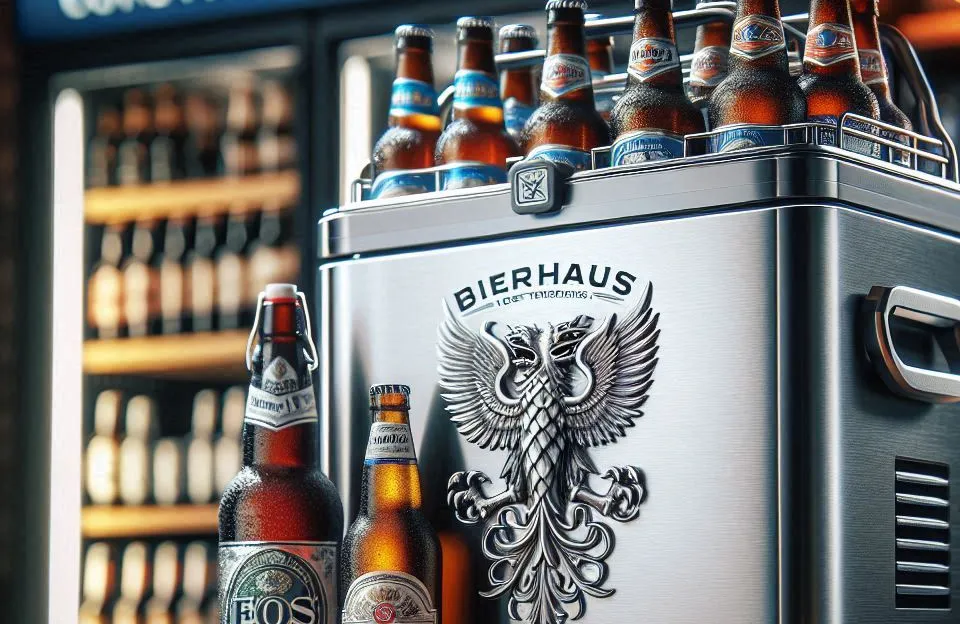 Cervejeira Eos Bierhaus 100L Frost Free Inox Titanium ECE110