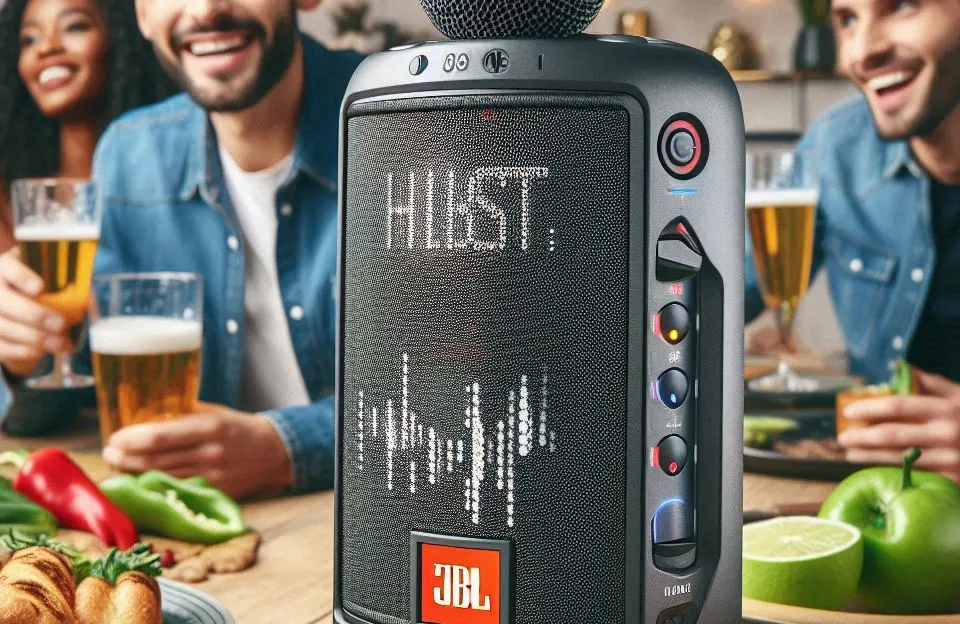 JBL Microfone Sem Fio PartyBox – Tecnologia Avançada para sua Festa