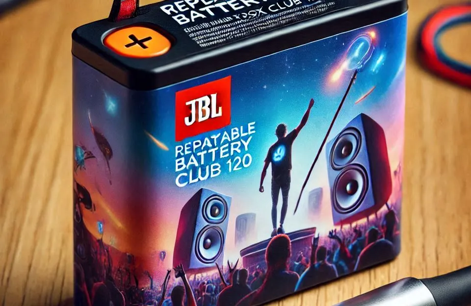 Bateria Substituível para JBL PartyBox Club 120: Durabilidade e Qualidade
