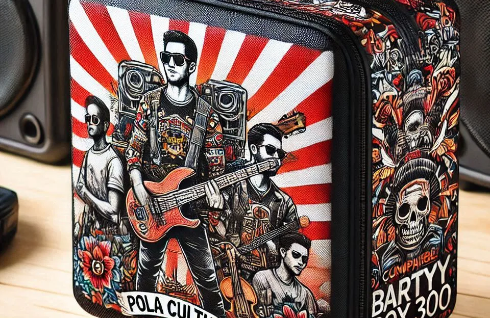 Case Bolsa Bag Polo Culture Compatível com JBL Partybox 300
