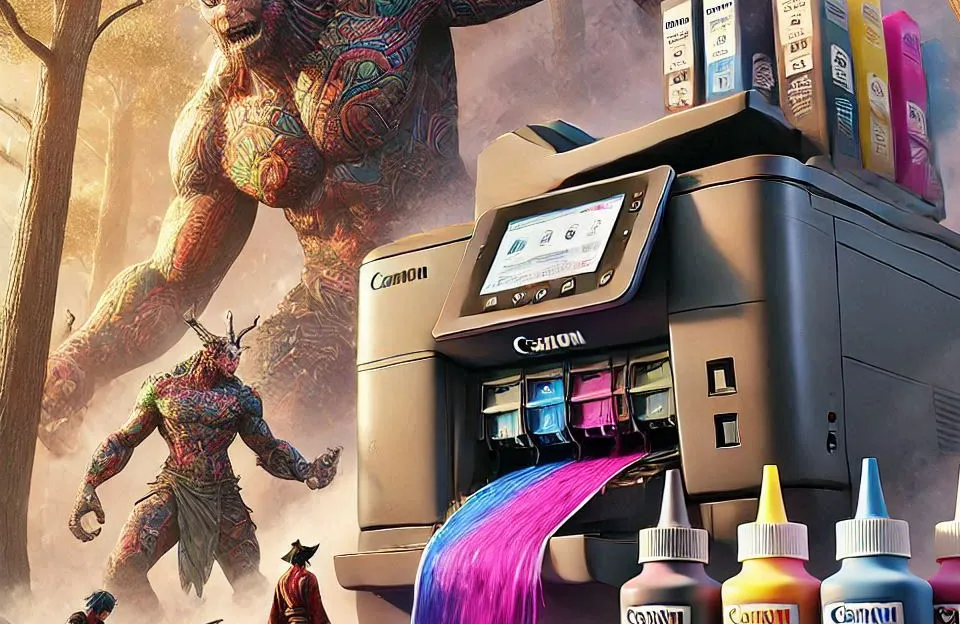 Canon Multifuncional Tanque de Tinta Mega Tank GX7010