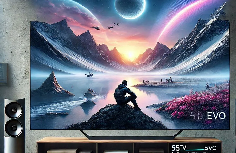 Smart TV 4K 55" LG OLED evo: Tecnologia, Design e Performance