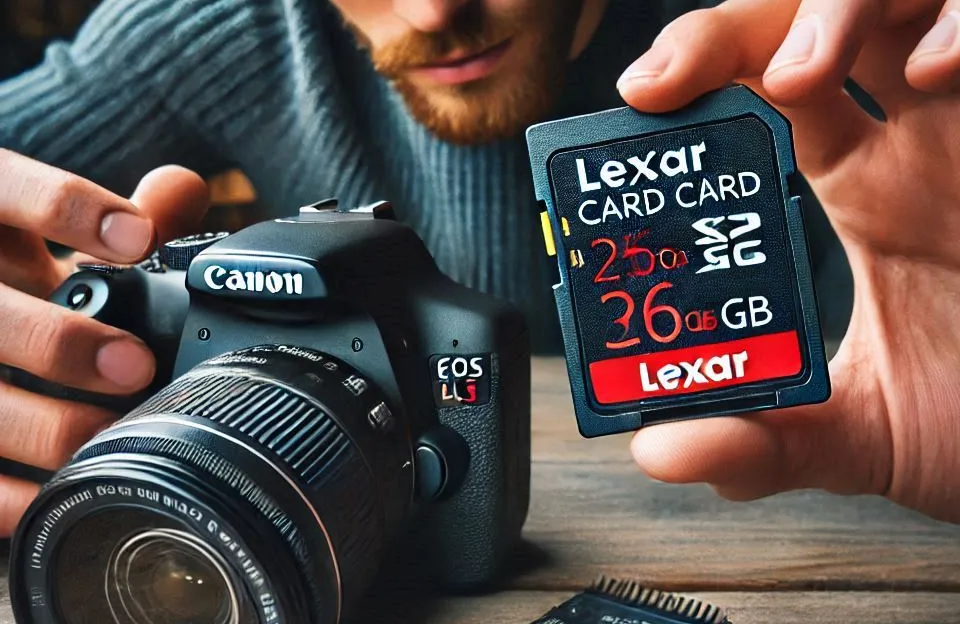 Canon EOS Rebel SL3: Compacta e Poderosa com Cartão Lexar 256GB
