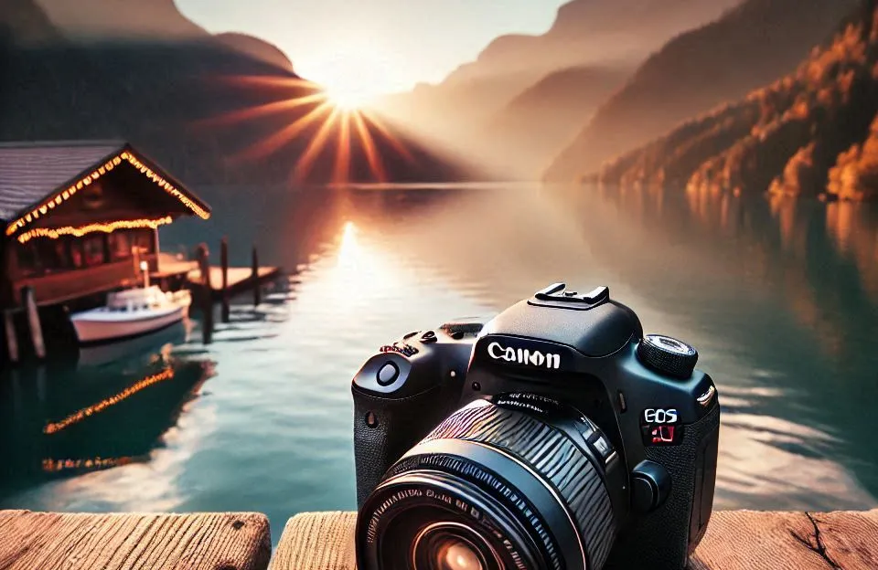 Câmera Digital Canon EOS Rebel SL3: Compacta e Versátil para Fotografia e Vídeo