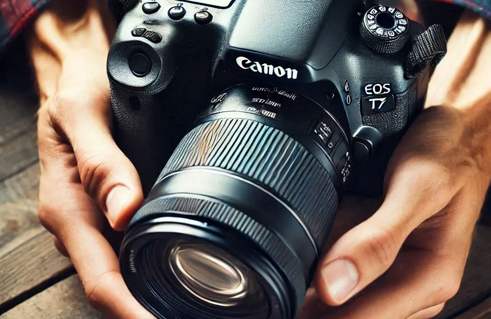 Canon EOS Rebel T7: Qualidade Profissional em Suas Mãos
