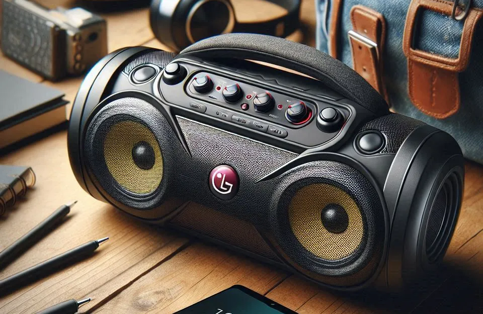 Caixa de Som Boombox LG XBOOM Go XG9S – Potência e Versatilidade