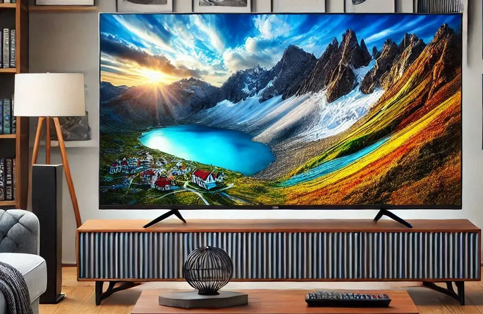 Smart TV 65" Toshiba DLED 4K TB024M: Tecnologia e Estilo em um Só Produto