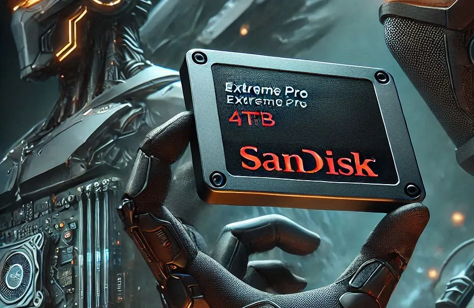 SanDisk Extreme Pro SSD Portátil 4TB – Velocidade e Resiliência
