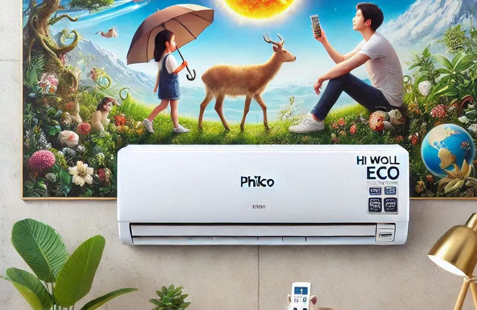 Ar Condicionado Hi Wall Eco Philco Inverter 12.000 Btus Frio 220v