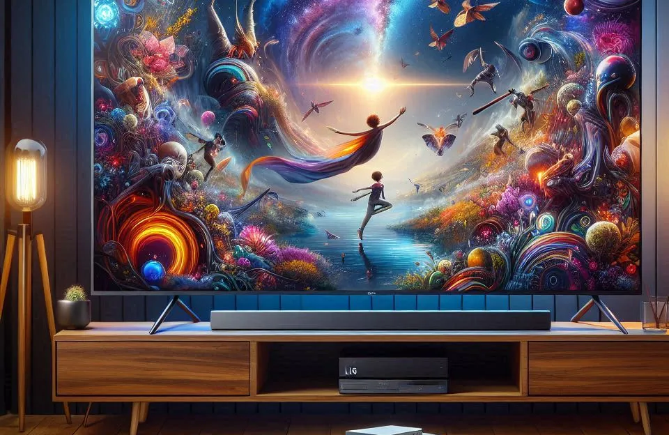 Smart TV 4K 55" LG UHD 55UT8050: Tecnologia e Imersão em Alta Qualidade