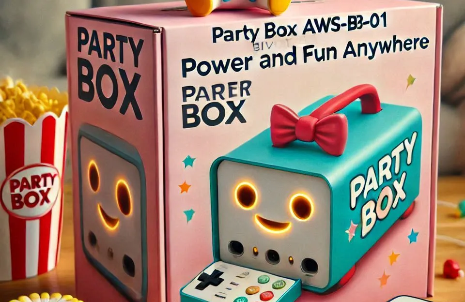 PARTY BOX AWS-PB-01 BIVOLT: Potência e Diversão em Qualquer Lugar