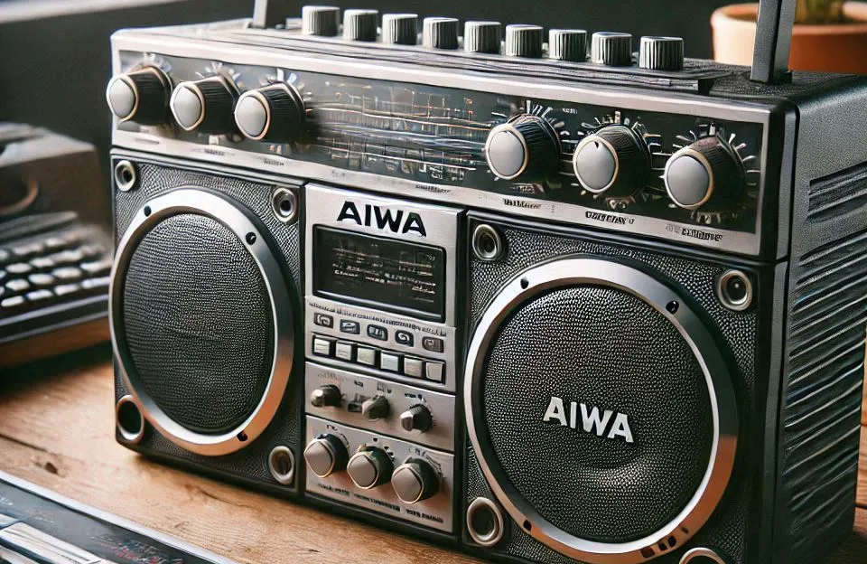 Caixa de Som Boombox AIWA BBS-01-B: Potência e Durabilidade
