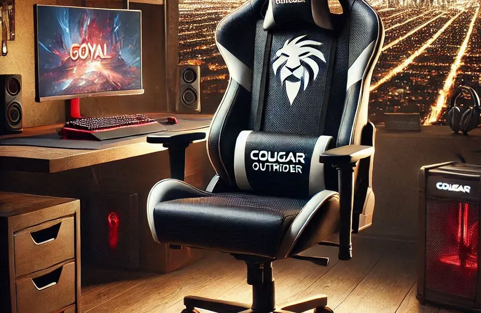 Cadeira Gamer Cougar Outrider Royal - Conforto e Estilo para Gamers