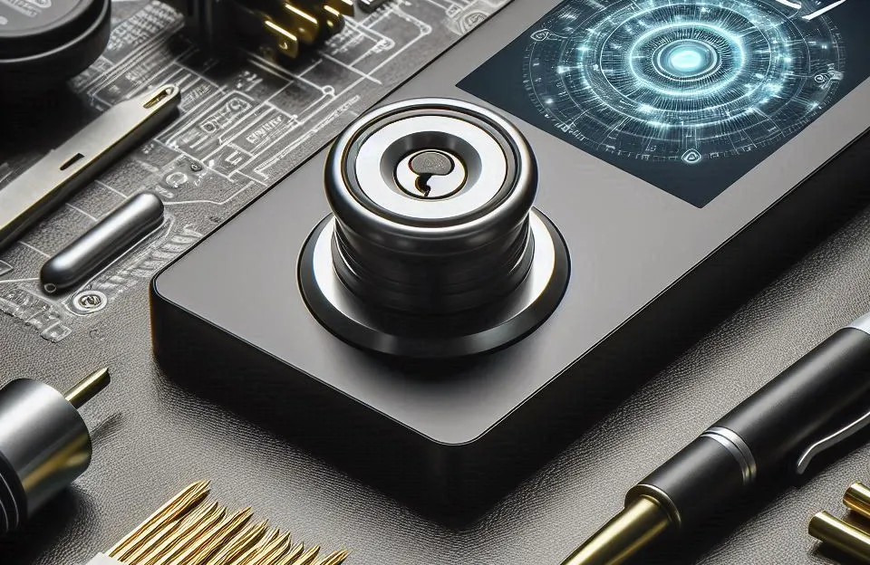 Fechadura Inteligente de Embutir Sem Maçaneta MFR 7001 Preto Intelbras: Segurança e Tecnologia em um Só Produto