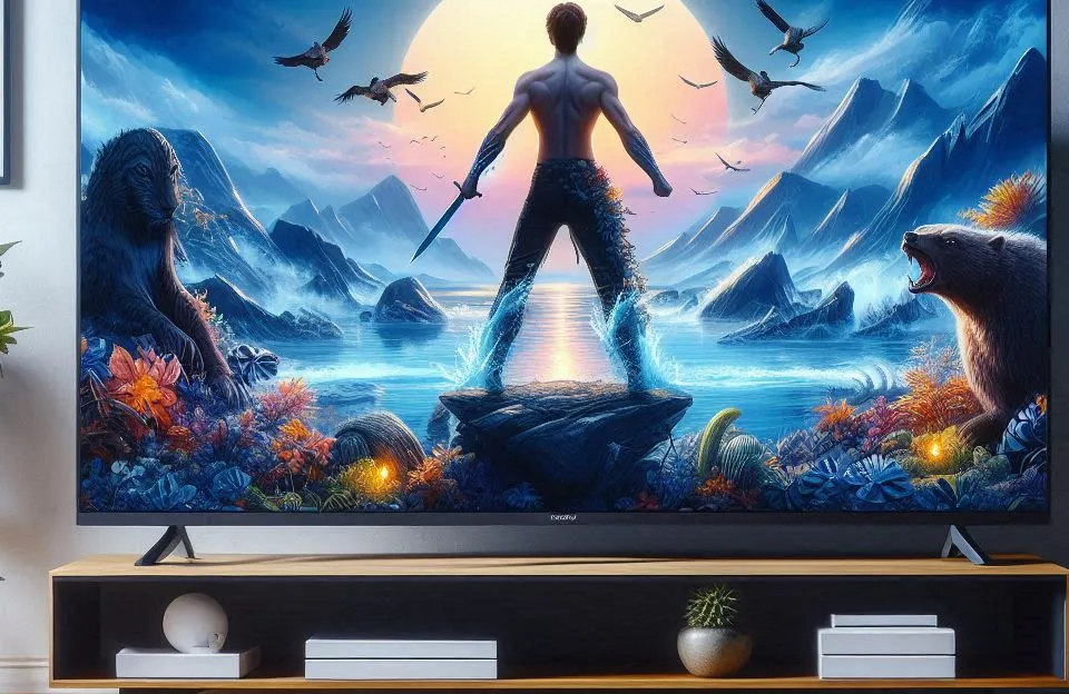 SMART TV 43" TRONOS TRS43SFA11 HD - Desempenho e Conectividade para Sua Sala