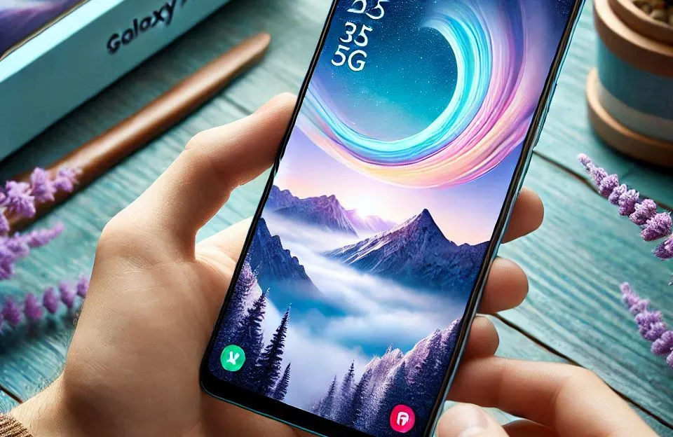 Samsung Galaxy A35 5G: Câmera Tripla e Tela Super AMOLED