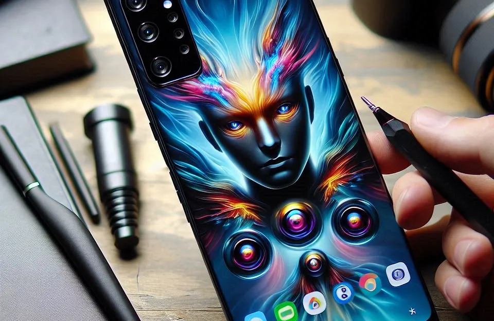 Smartphone Infinix Note 40 5G 8GB RAM 256GB Câmera Tripla 108MP