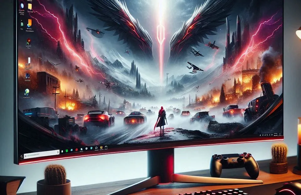 Monitor Gamer Curvo Ultrawide 34" 165Hz 1ms Resolução WQHD