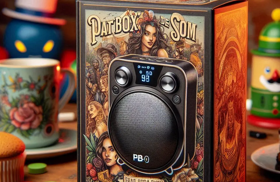 Caixa de Som PartyBox AIWA PB-08 Bluetooth: Potência e Estilo em um Só Produto