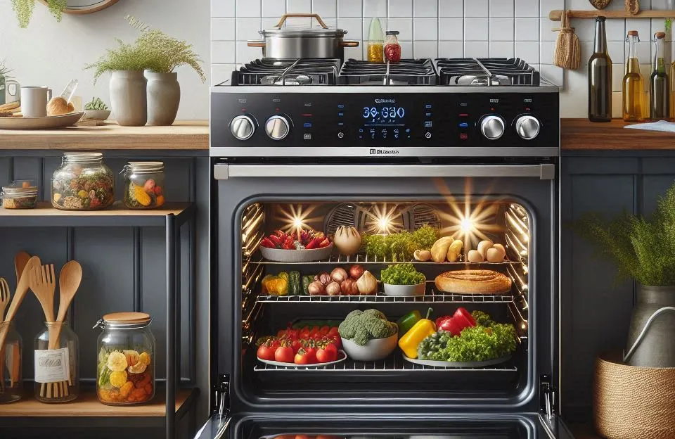 Fogão Electrolux 4 bocas Efficient com PerfectCook Prata