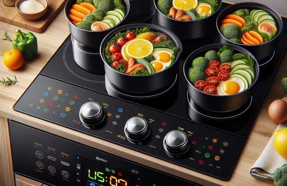 Fogão Electrolux 4 bocas Efficient com PerfectCook FE4IS