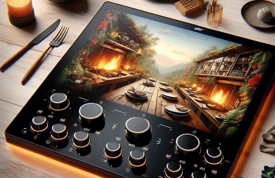 Cooktop por Indução Oster, Touch Screen, 4 Bocas, 220V