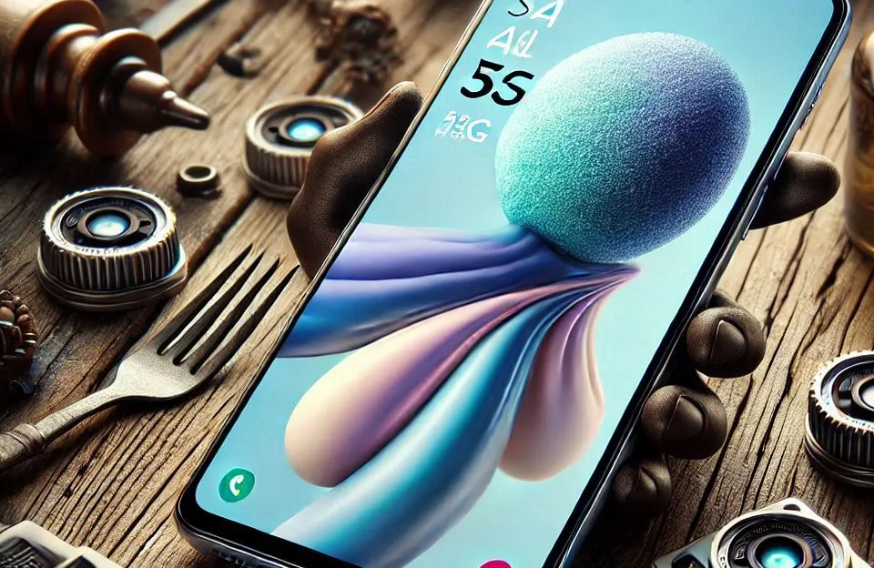 Samsung Galaxy M35 5G com Tela Super AMOLED 120Hz e Câmera Tripla