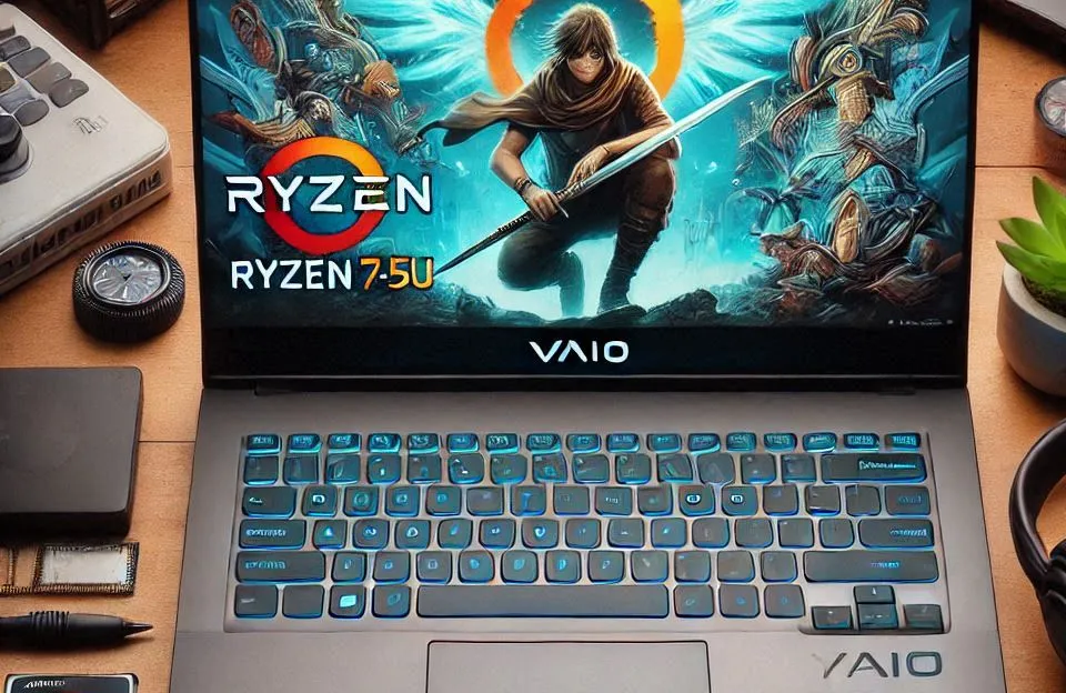 Notebook VAIO FE15 AMD Ryzen 7-5700U: Alto Desempenho e Eficiência