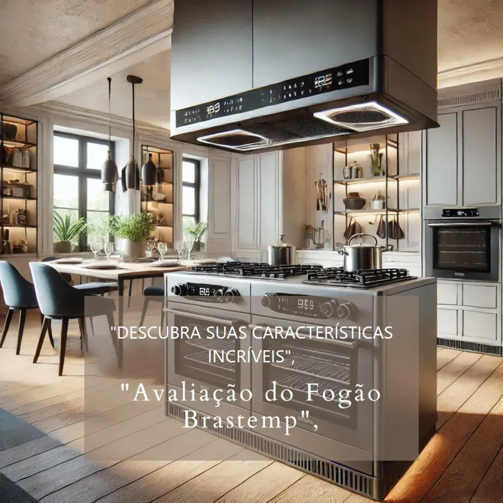 Fogão Brastemp 5 Bocas com Mesa de Vidro e Touch Timer