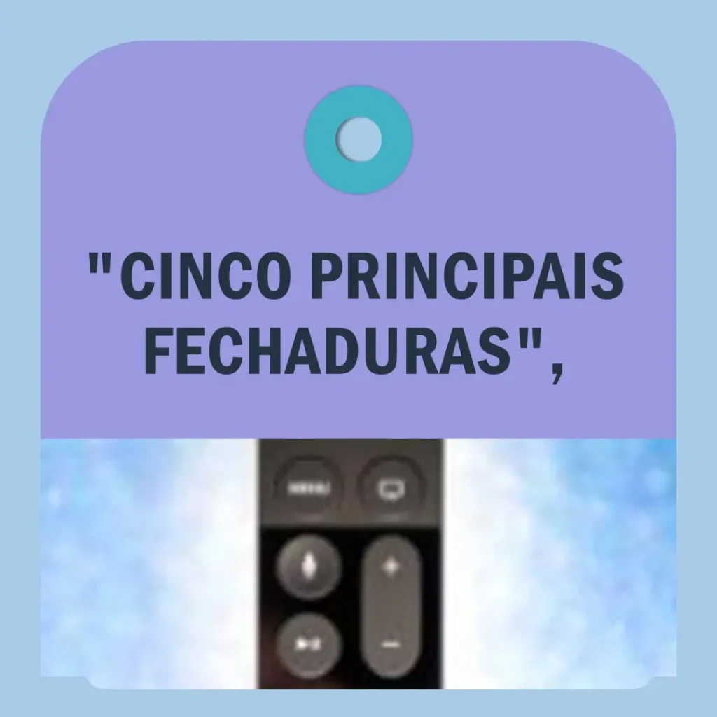 Cinco Principais Modelos de fechadura digital de embutir
