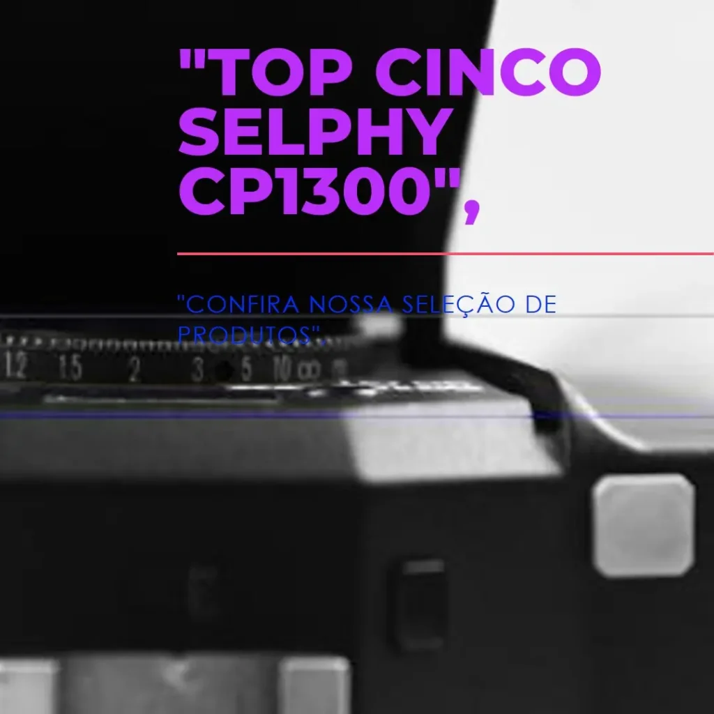 Top Cinco Selphy cp1300 Canon
