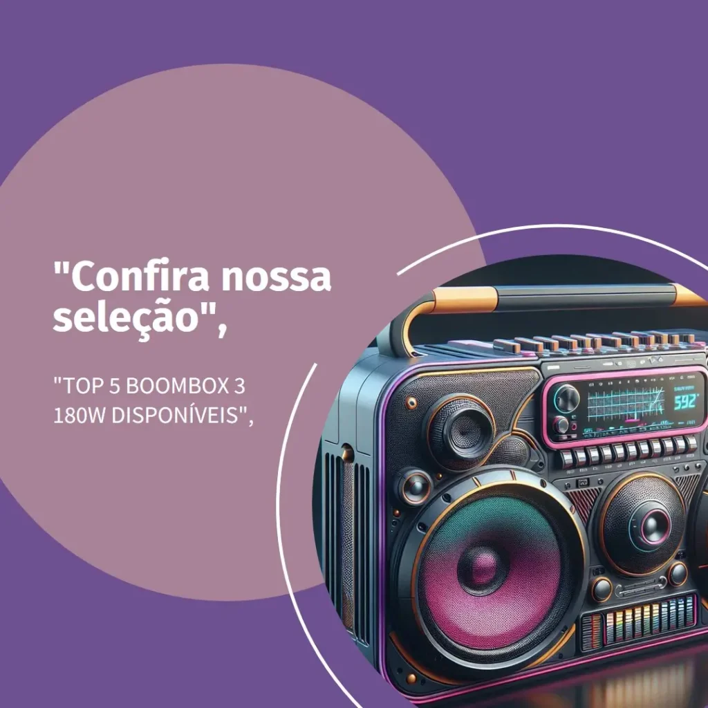 Top 5 Boombox 3 180w