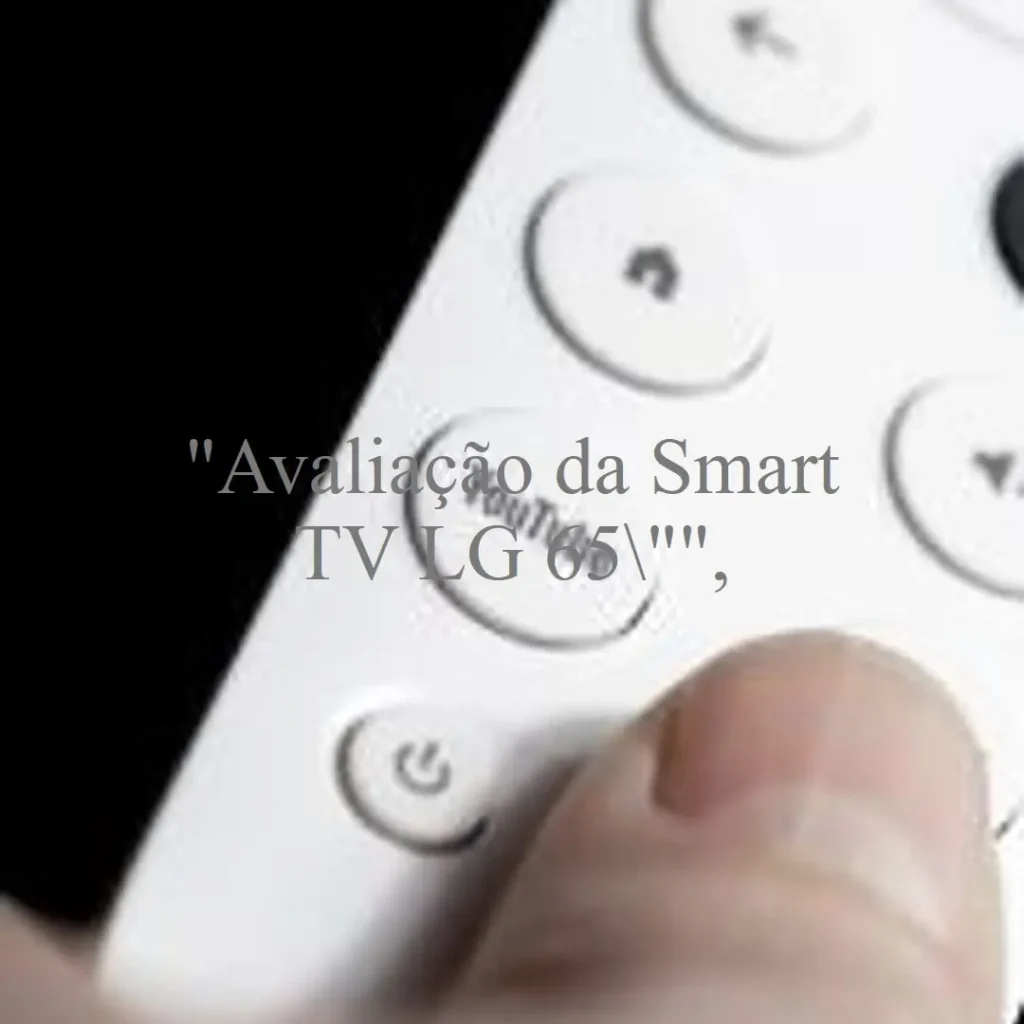 Smart TV 65" 4K LG UHD ThinQ AI: Tecnologia e Imersão