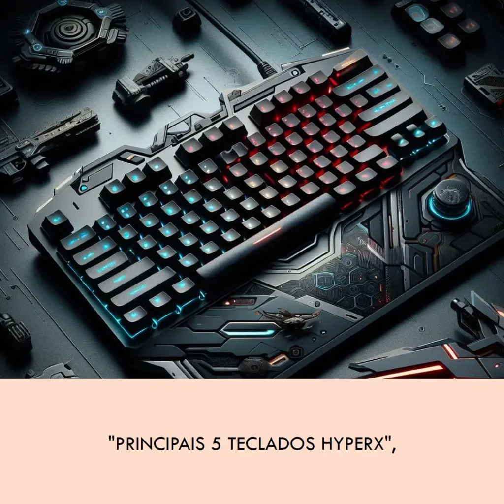 Principais 5 teclado Hyperx
