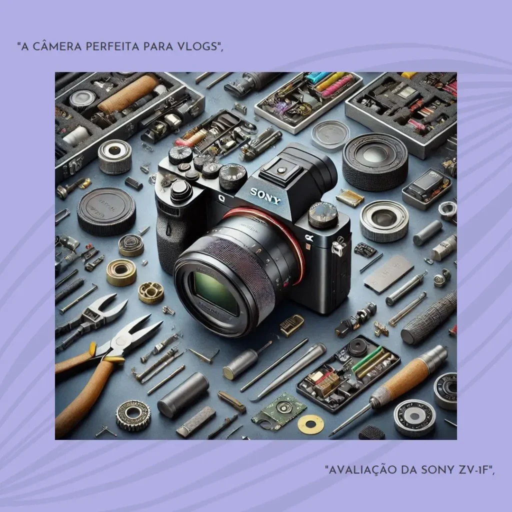 Sony Câmera Vlog ZV-1F: Ideal para Criadores e Vloggers