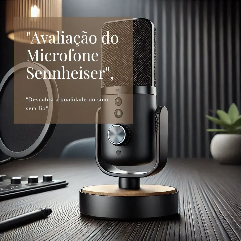 Microfone Sem Fio Condensador XSW1-ME3-A Sennheiser